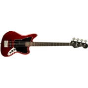 Fender Squier Vintage Modified Short Scale Jaguar Bass Guitar - Candy Apple Red