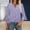 Light Blue, variant on Women's Long Sleeve T-shirt 3/4 Length Sleeve Womens Tops V Neck Spring Shirts 2025 Petal Bell Sleeve Plus Size Boho Ethnic Style Tee Shirts,Blue Women's Long sleeve T-shirt S