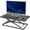 Black, variant on VIVO Economy Height Adjustable 29" Standing Desk Sit Stand Desktop Monitor Riser