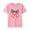 🌈Pink🌈, variant on Pvkarhg Girls 4th of July Short Sleeve Shirts Cute American Flag Graphic Tees Breathable Summer Cotton T Shirts Crew Neck Patriotic Tops for Kids 2-15 Years Black
