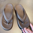 thumbnail image 4 of Gimnasio Zapatos de Ducha Unisex Casual Verano Sandalias de Playa Zapatillas Planas Viajes Al Aire Libre Impermeables, 4 of 9