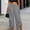 (Fashion 206)Gray, variant on Women's Elastic Waist Ruched Wide Leg Pants Drawstring Casual Trousers with Side Tie Details Fashion Loose Bottoms
