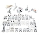 thumbnail image 1 of 32 Uds prensatelas multifunción mejorar la eficiencia del trabajo resistencia al desgaste accesorios para máquinas de coser, 1 of 8
