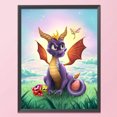 thumbnail image 2 of Kits de punto de cruz 11CT estampado DIY dragón completo bordado costura Likrtyny Arte deco, 2 of 9