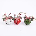 thumbnail image 3 of 18 piezas de campanas navideñas, cascabeles para decoración navideña, colgantes de campanas navideñas, 3 of 3