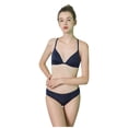thumbnail image 1 of No Rim Light Front Button Comfortable Summer Sexy Y-Shaped Beautiful Bra Set, 1 of 9
