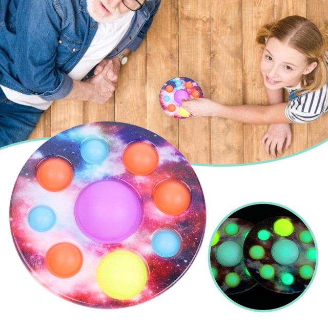 Juguete Sensorial Burbuja Llavero Juguete Alivio Del Estrés Juguetes De Descompresión Para Niños Adultos Serendint FN006107-00