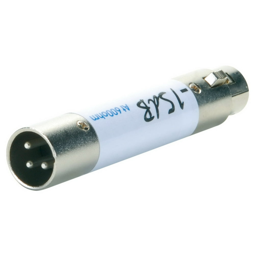InLine XLR Attenuator Pad 15dB