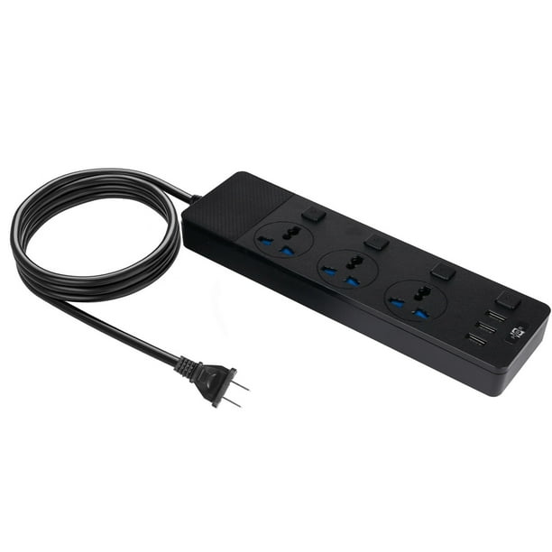XZNGL Extension Cord Usb Power Strip Power Surge Protector Power