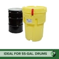 thumbnail image 2 of Enpac Poly-Overpack Salvage Drum, Yellow (95 Gallon Lockable), 2 of 4