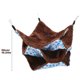 thumbnail image 4 of Hamaca de animales pequeños de 3 capas, hamaca suave y cálida para mascotas, cama colgante para lindo hámster, hurón, loro, conejillo de indias, accesorios de jaula TUNC Sencillez, 4 of 5