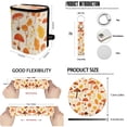 thumbnail image 6 of Yuyamidu Mushroom Auto Seat Covers Full Set of 13 with Steering Wheel Cover Seatbelt Shoulder Pad Fall Maple Leaves Trash Bin Rearview Mirror Cover Coasters Keychain Lipstick Holder Car Decor, 6 of 7