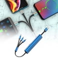 thumbnail image 1 of Klonfd Fast Charging Retractable Charger USB Charging Head Charging Retractable Phone Universal Chargers Retractable Data For All Device, 1 of 5