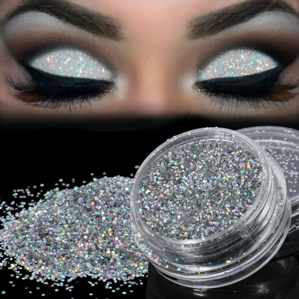 Farfi Makeup Glitter Loose Powder Eye Shadow Dust Shimmers Metallic Pigment - Walmart.com
