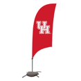 thumbnail image 1 of Showdown Displays 810029HOUS-002 7.5 ft. Houston Cougars Razor Feather NCAA Flag with Cross Base - No.002, 1 of 1