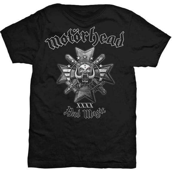 Motorhead Unisex T-Shirt Bad Magic (Small)