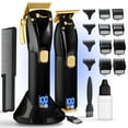 thumbnail image 1 of Fagaci Professional Hair Clippers for Men Set Turbo Power with Precise Cutting, Barber Clippers for Hair Cutting, Cordless Hair Clippers and Trimmers Set, Maquina de Cortar Cabello, H, 1 of 9
