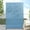 Blue, variant on MAYEERTY 72*47in Outdoor Privacy Screen, 6 Panels Metal Privacy Fences for Patio, Gray
