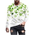 thumbnail image 2 of Lilgiuy Men Casual Round Neck Short Sleeve Pullover Line 3D Printed T-Shirt Blouse for Bodybuilding Gym, 2 of 5