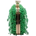 thumbnail image 5 of Women Bling Evening Bag Fashion Embroidered Beaded Sequin Clutch Cocktail Wedding Party Purse, 5 of 6