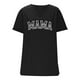 thumbnail image 4 of Camisas Penkiiy Mama para mujeres Mama Carta Print Tee Mom Regalo Camisa de manga corta Día de las Madres Tops M Negro, 4 of 5