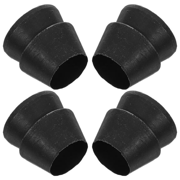 HOMEMAXS 4pcs Reinforced Round Handle Axe Wedges Polished Steel Kit for Durable Carpentry Maintenance Safety Tools