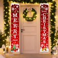 thumbnail image 1 of Shiyou-Banderole de Noël, Bannière Bonne Année pour Réveillon, Panneau de Porche pour Décoration Intérieure Extérieure Jardin Fête Noël, 1 of 4