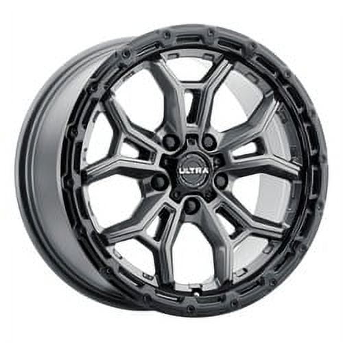 1 Ultra 17x8 5X110  35 125GN Warmonger CUV Gloss Black Wheel Rim