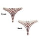 thumbnail image 3 of Balery Fashion Tatreez2 Tangas de Algodón para Mujer con Estampado – Ropa Interior Sexy, Transpirable, G-string-3X-Large, 3 of 6