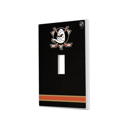 Anaheim Ducks Single Toggle Lightswitch Plate