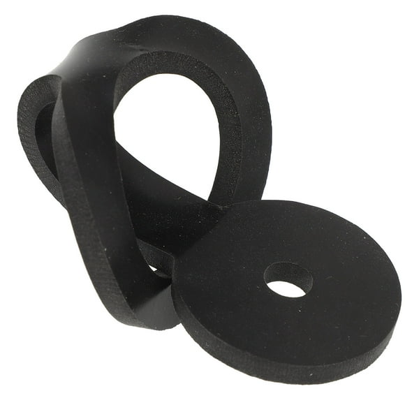 HEALEEP 1Pack Black RV Bathroom Door Lock Easy Installation for Safe Travel and Camping