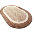 thumbnail image 3 of Alfombra de baño absorbente, alfombra de cocina antideslizante, alfombra impermeable para la puerta del dormitorio, alfombra de poliéster lavable a máquina, pelo extra grueso de 30 mm, 3 of 7