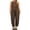 Khaki, variant on Clossjun Womens Sets 2 Piece Summer Plaid Sleeveless Tops Wide Leg Pants Matching Lounge Outfis Beach Vacation Suits