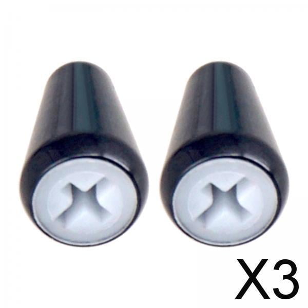 BELOVING 3X 2 Pieces Toggle Switch Knob Tip Caps Guitar Switch Tip for