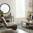 thumbnail image 4 of Bouclair Black Round Framed Mirror, 4 of 10