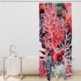 thumbnail image 2 of Coral Bathroom Curtains Shower Curtain Sets - Waterproof, with Hook, Printed, Bathroom Decoration - Curtain Set, 2 of 5