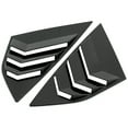 thumbnail image 1 of Rear Window Louvers Car Rear Window Blinds Side Tuyere Louvers Vent for Ford Focus ST RS MK3 Hatchback Carbon Fiber Style, 1 of 8
