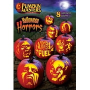 Pumpkin Masters Halloween Pumpkin Carving Pattern Book, 8 Halloween Horror patterns included
