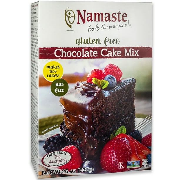 Namaste Foods Gluten Free Chocolate Cake Mix 26 Oz Box Walmart Com Walmart Com