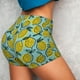 thumbnail image 4 of Fotbe Lemon Shorts Sin Costuras – Shorts Deportivos de Cintura Alta para Mujer, Elásticos para Gimnasio, Yoga, Running o Ciclismo-Small, 4 of 8