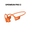 Orange, variant on New Shokz OpenRun Pro 2 Mini- Open-Ear, Bone Conduction Sport Headphones - Sweat Resistant, Workout Headphones with 30ft Bluetooth - Secure, Comfortable Fit - Deep Bass and Smart Mic (Black)