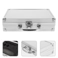 thumbnail image 2 of GOOHOCHY Caja de herramientas de aluminio, portátil, ligera, para transporte, con cerradura, para manualidades, herramientas de coche., 2 of 7