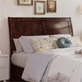 thumbnail image 2 of Pemberly Row Portland Full Sleigh Wood Headboard in Walnut, 2 of 8