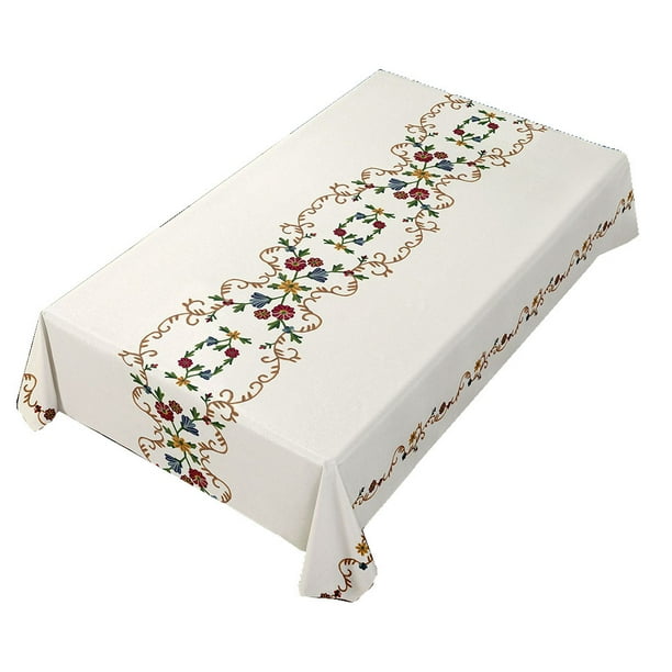 Mantel de PVC estilo pastor impermeable, a prueba de aceite, escaldable y lavable Vhermosa BST3012186-1
