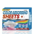 thumbnail image 1 of Feuilles de Lessive Protection des Couleurs Bleues Attrape-Couleurs Attrape-Teinture Formule de Lavage Mixte Solution Économise-Tissu 50 Pcs par Paquet, 1 of 5