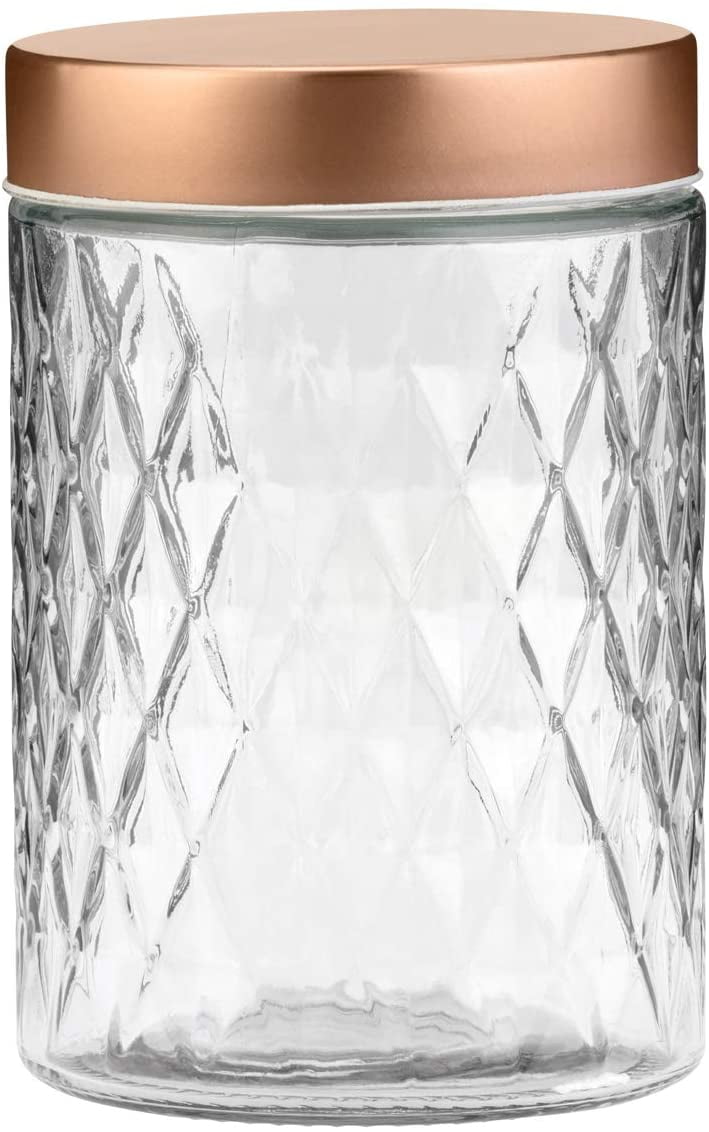 CHAHUA GLASS CONTAINER W/ DIVIDER (1000ML),茶花三格玻璃便當盒