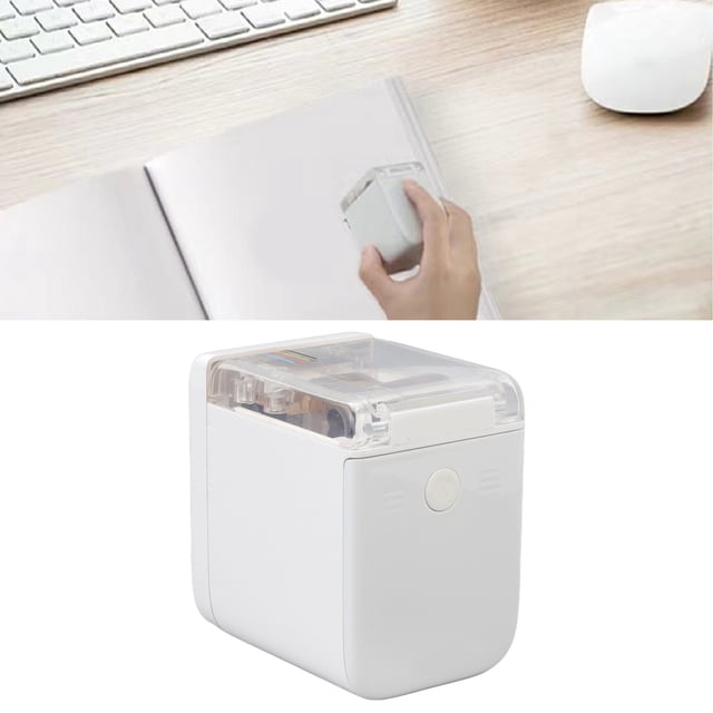 Mini Food Printer, Food Printer Multi Line Printing 6h Continuous Printing Three Color Thermal Inkjet Handheld Compact for Bread