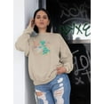 thumbnail image 2 of Great Britain Tourist Map Sweatshirt Women - Women Sweatshirt, 3XL, 2 of 4