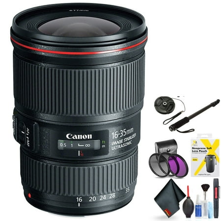 Canon EF 16-35mm F/4L is USM Lens for Canon 6D 5D Mark IV 5D Mark III 5D Mark II 6D Mark II 5Dsr 5Ds 1Dx 1Dx Mar(International Model)