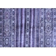thumbnail image 1 of Ahgly Company Indoor Rectangle Abstract Blue Modern Area Rugs, 2' x 4', 1 of 4